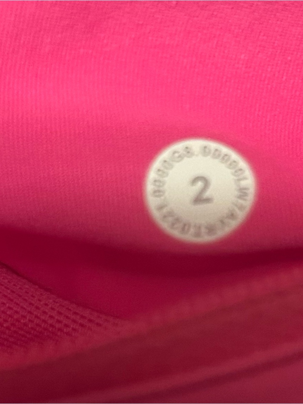 LULULEMON 2 Bright Pink Athletic Crop Top & Short Set Flowy Lightweight Workout - Picture 3 of 7